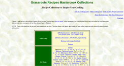 Desktop Screenshot of grassrootsrecipes.com